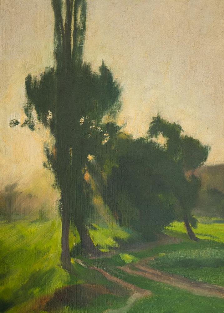 Benkhard Ágost (1882-1967): Alföld. - Image 3