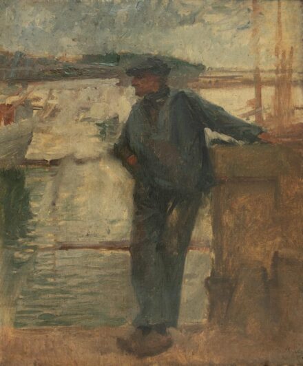 Glatter Gyula (1886-1927): Kikötői melós.