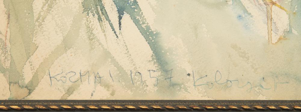 Kozma István (1937-2020): Férfi portré (Kolozsvár). - Image 2