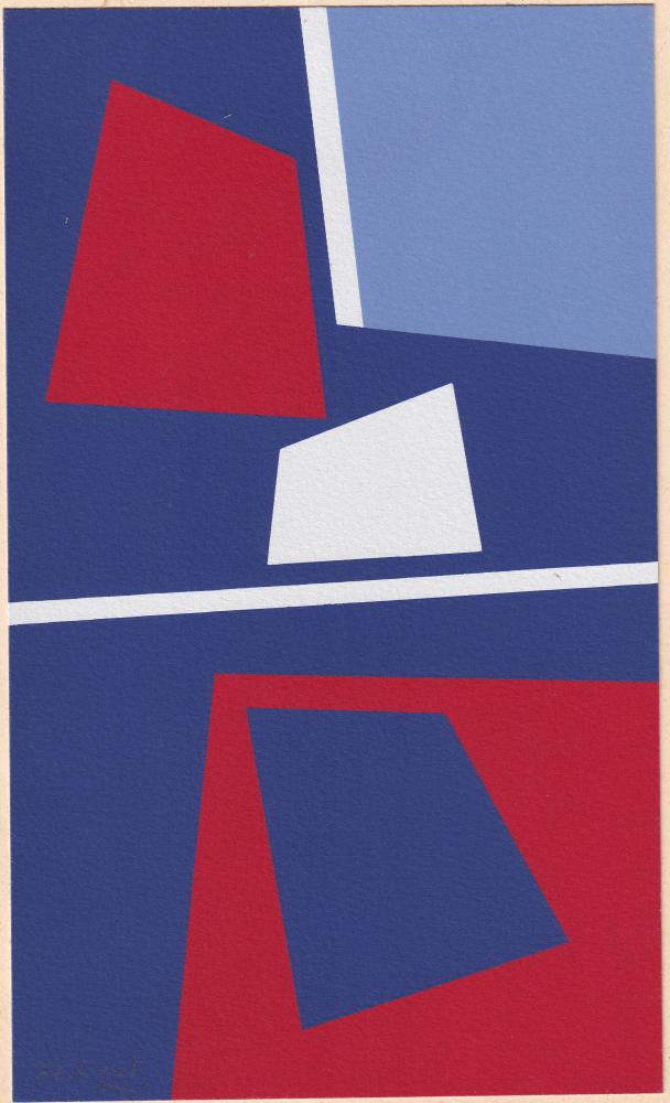 Joseph Kadar (1936-2019): Álló kompozició. - Image 3