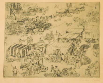 Vadász Endre (1901-1944): Piac.