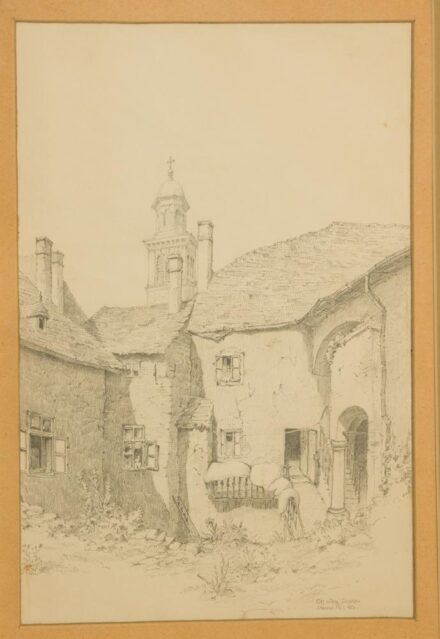 Stornó Pál (1892-1962): Zaj utca (Sopron).