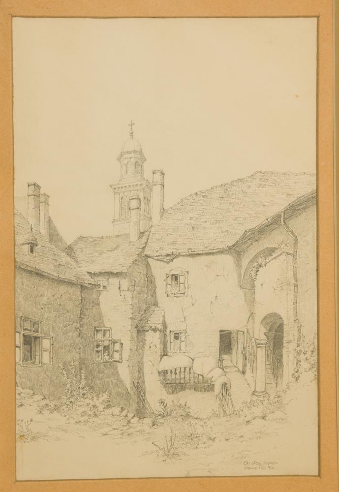 Stornó Pál (1892-1962): Zaj utca (Sopron).