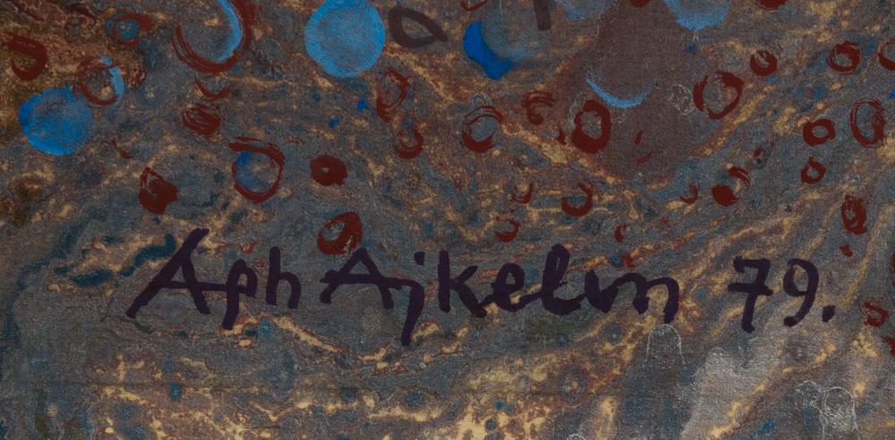 Ágh Ajkelin Lajos (1907-1995): Sziklavirágok. - Image 2