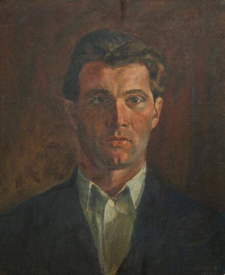 Orosz Gellért (1919-2002): Önarckép.