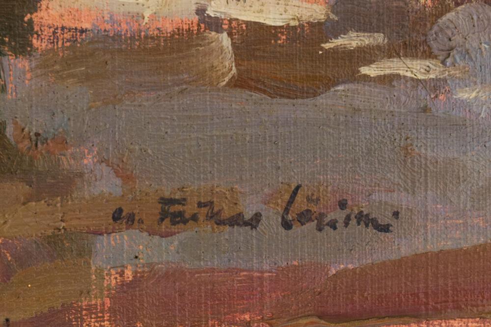 Csallóközi Farkas Lőrinc (1898-1966): Tanya. - Image 3