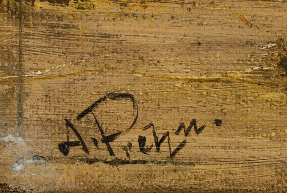 Alfred Prehn (1864-1936): Tyúkudvar. - Image 2