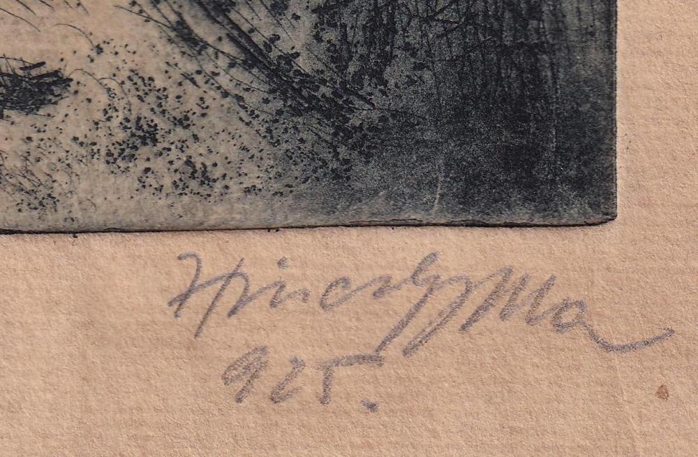 Hincz Gyula (1904-1986): Önarckép két nővel. - Image 2