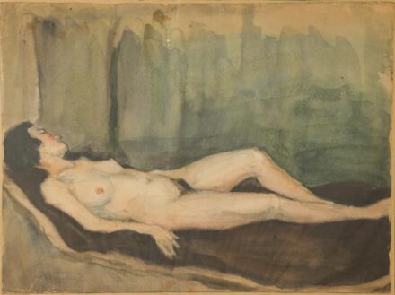 Kertész József (1905-1979): Fekvő akt.