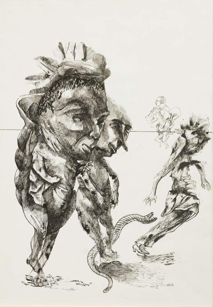 Balla Attila (1959-): Párocska.