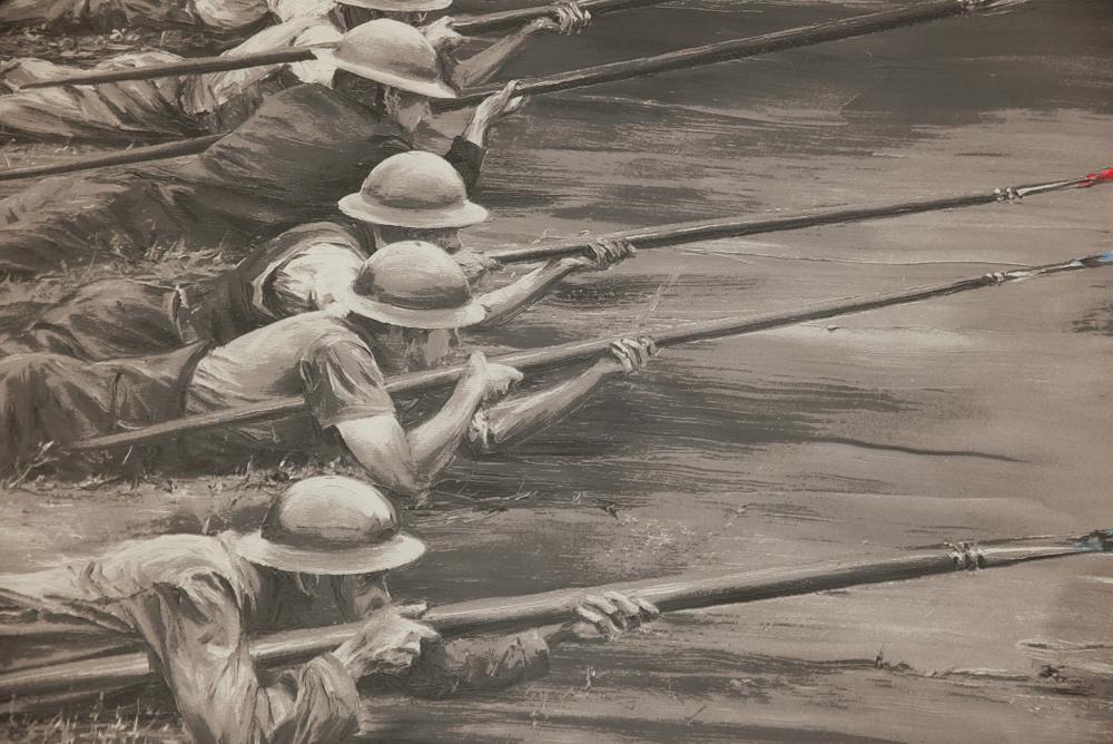 Paco Pomet (1970-): El frente (2023) - Image 3