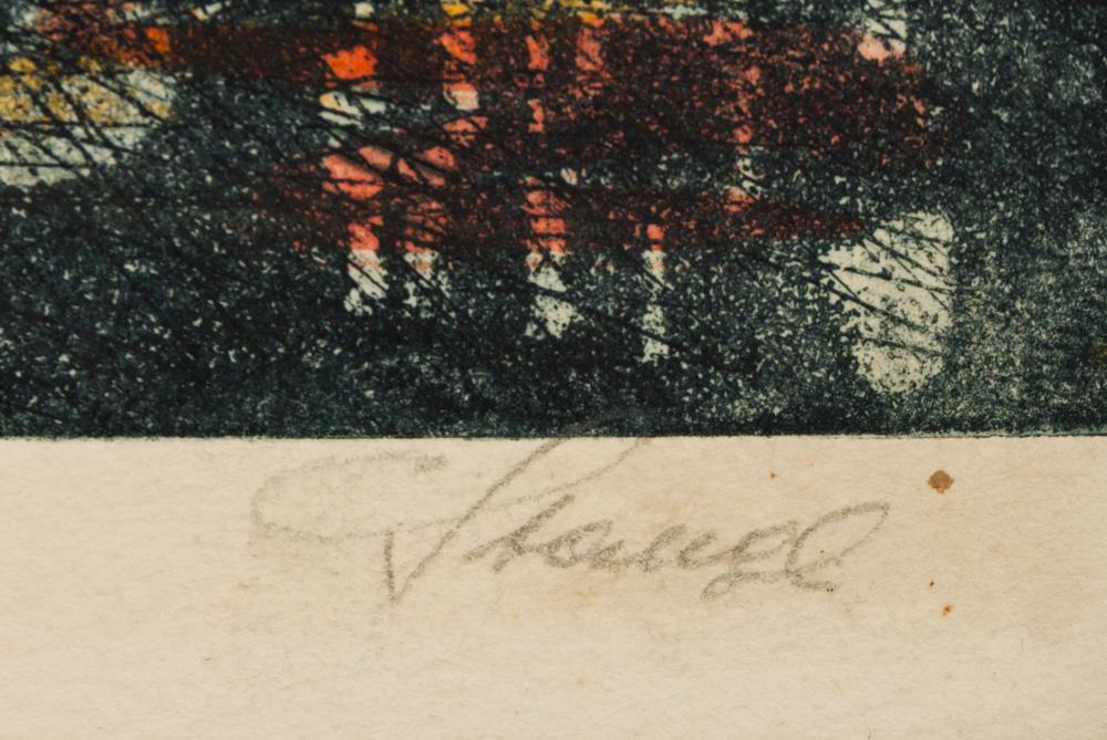 Reinhard Stangl (1950-): Vitorlások a tavon. - Image 2