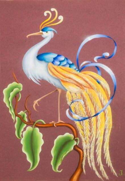 Ismeretlen (J.) alkotó: Páva.