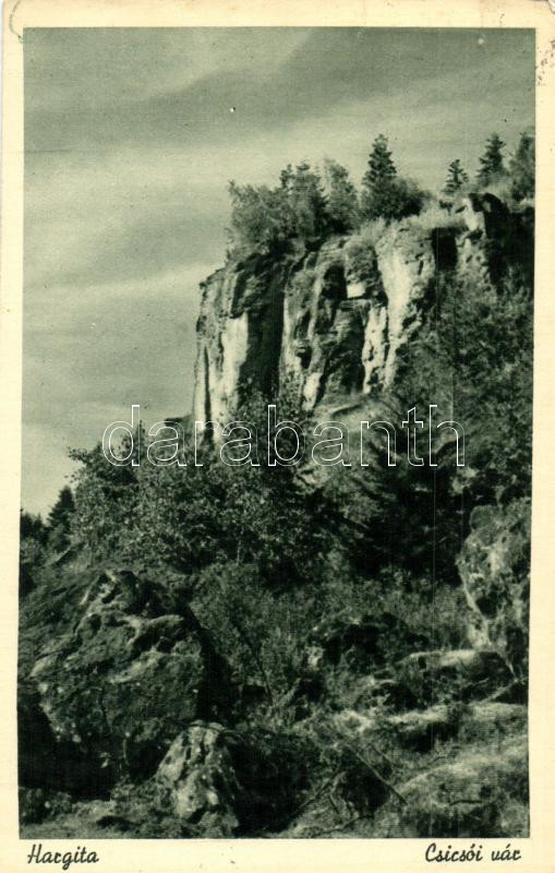 Csíkcsicsó vára, Hargita / castle