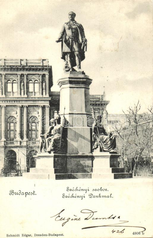 Budapest V. Széchenyi szobor (EK)