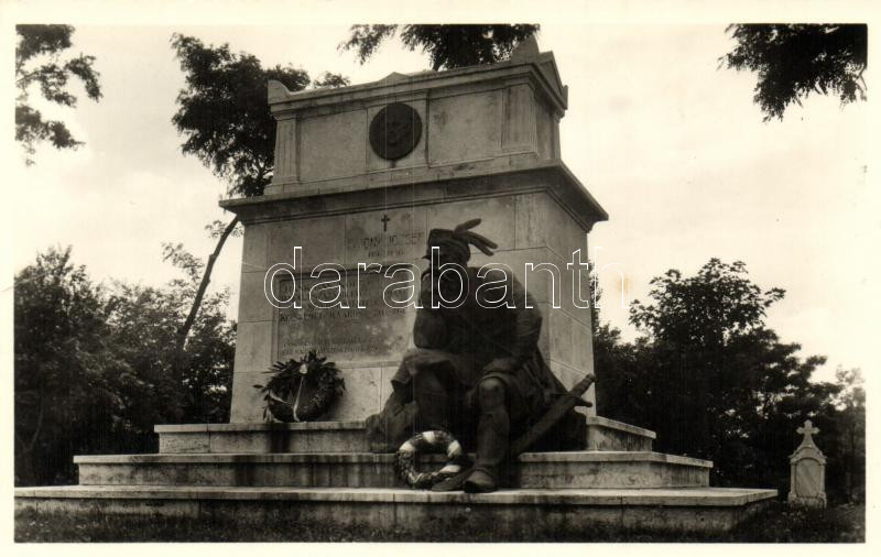 Kecskemét, Katona József síremléke 'Katona József születésének 150. évfordulója 1941' So. Stpl