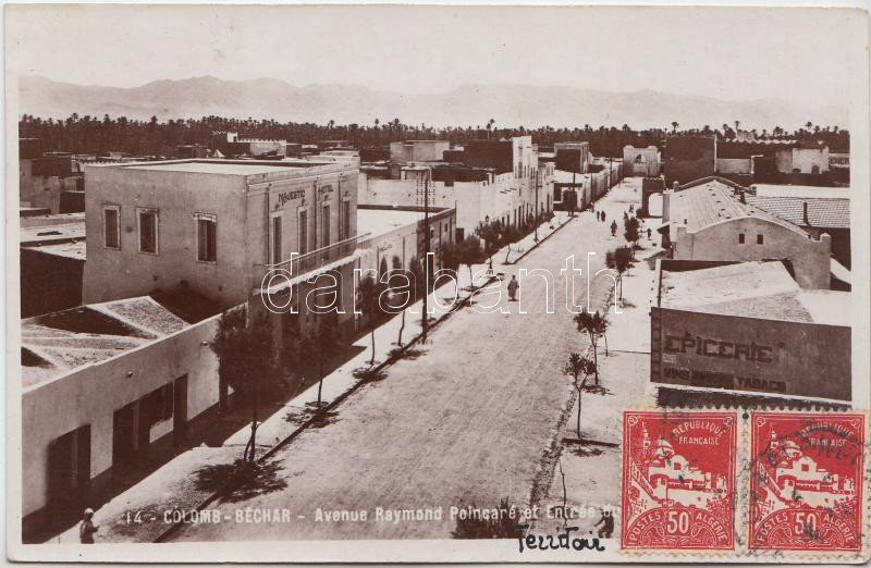 Béchar, Colomb-Béchar; Avenue Raymond Poincare
