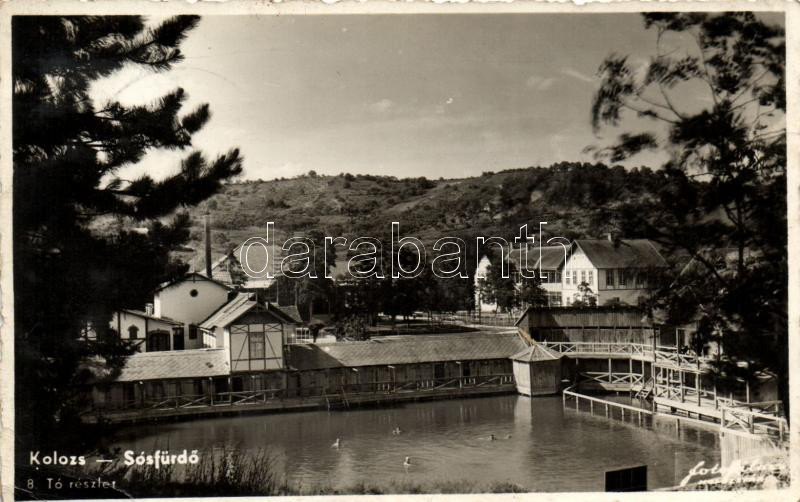 Kolozs-sósfürdő, Baile Cojocna; tó / lake (EK)