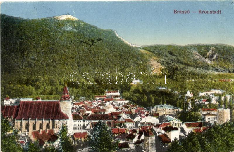 Brassó, Kronstadt, Brasov; Divald & Monostory