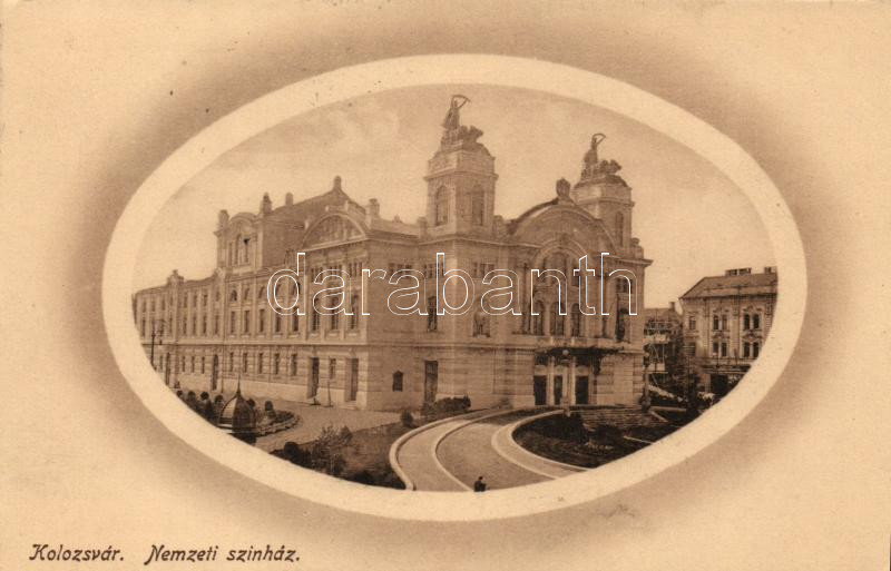 Kolozsvár, Cluj; Nemzeti színház, kiadja Rigó Árpád utóda / theatre