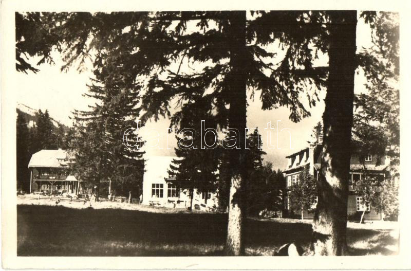 Tátra, Kézsmárki Itató, Kezmarske Zleby; Pension Gustav Frank / hotel