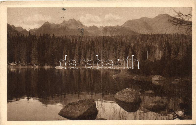 Tátra, Tatra; Csorba tó / Štrbské pleso lake (EK)