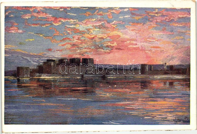 Szendrő, Semendria;várromok / castle (vágott / cut)