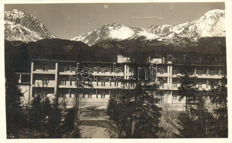 Tátraszéplak, Tatranska Polianka; Szanatórium Dr. Guhr / sanatorium (EK)