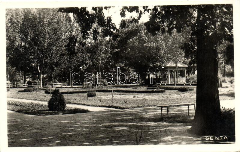 Zenta, Senta; Népkert / park