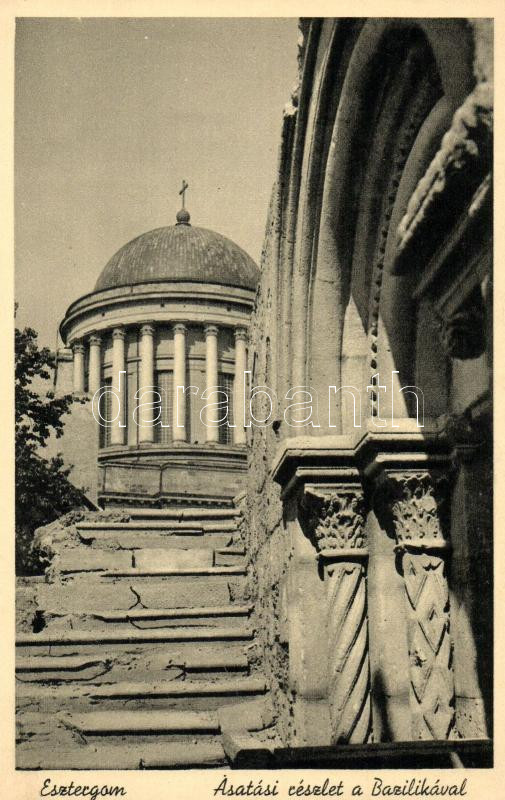 Esztergom, ásatás a Bazilikával