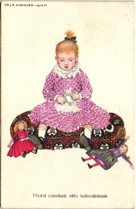 Tépést csinálunk vitéz katonáinknak / Girl, B.K.W.I. 364-4. s: Mela Koehler (EK)