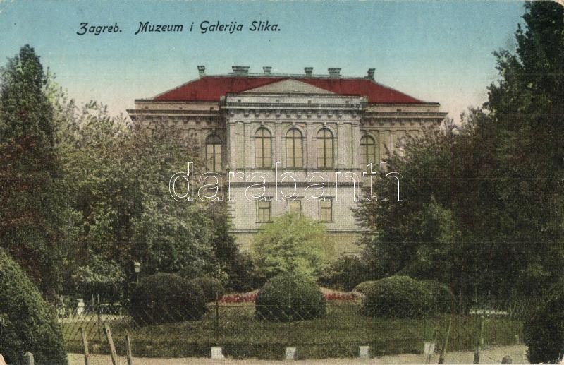 Zagreb, Muzeum i Galerija Slika / museum and gallery