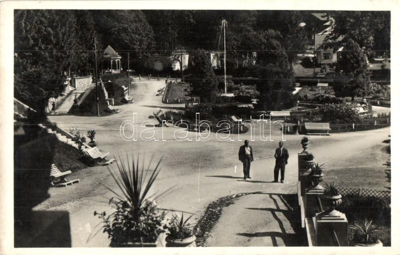Borszék, Borsec; park / park