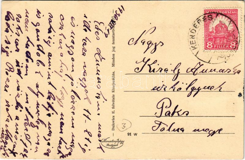 Kenderes, Kultúrház, Hangya szövetkezeti áruház, Dulovics E. felvétele (EK) - Image 2