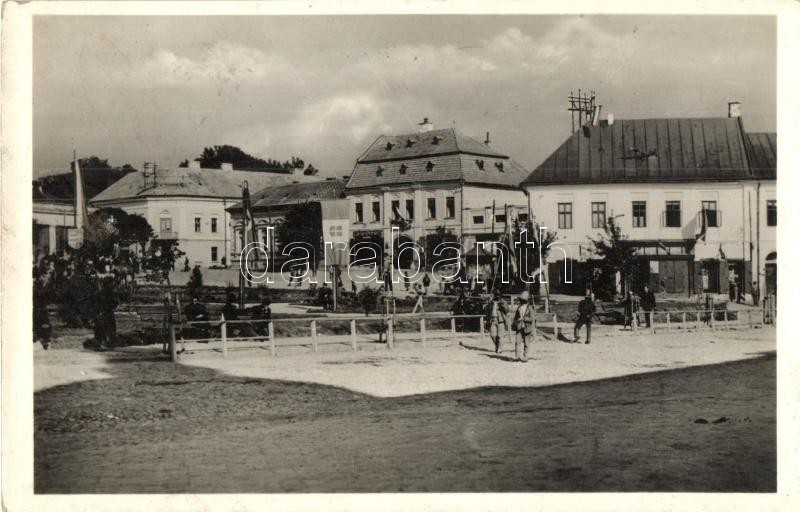 Dés, Dej; Piac tér / market square (fl)