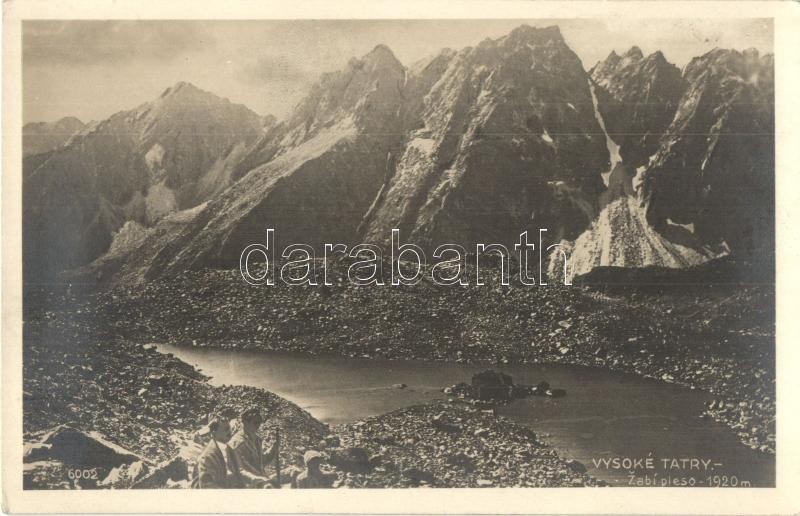 Tátra, Nagy-Békás-tó / Zabí pleso / lake