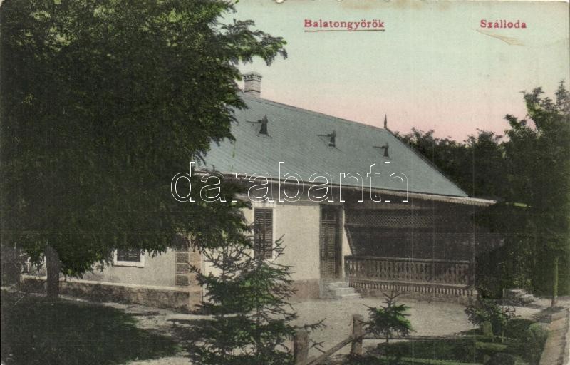 Balatongyörök, Szálloda. Mérei Ignác kiadása (EK)