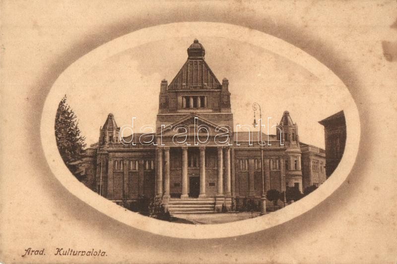 Arad, Kultúrpalota / Palace of Culture