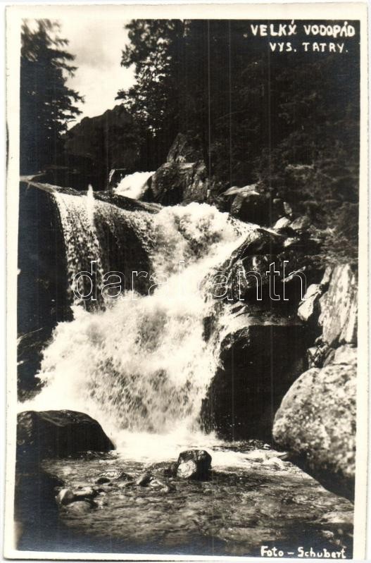 Tátra, Nagy vízesés / Velky vodopád / waterfall