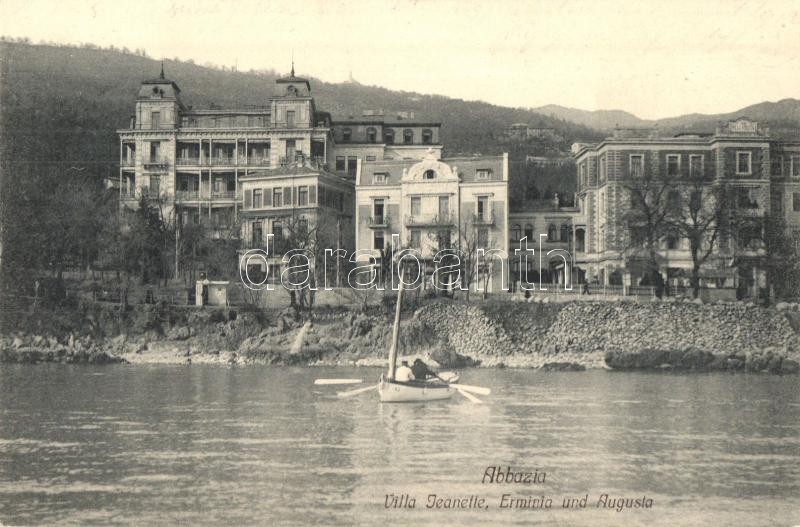 Abbazia, Villa Jeanette, Erminia and Augusta