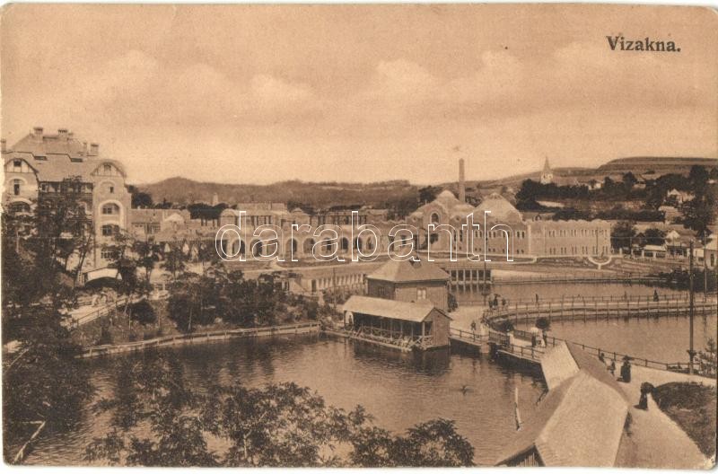 Vízakna, Salzburg, Ocna Sibiului; fürdő. Jos. Drotleff / spa (fl)