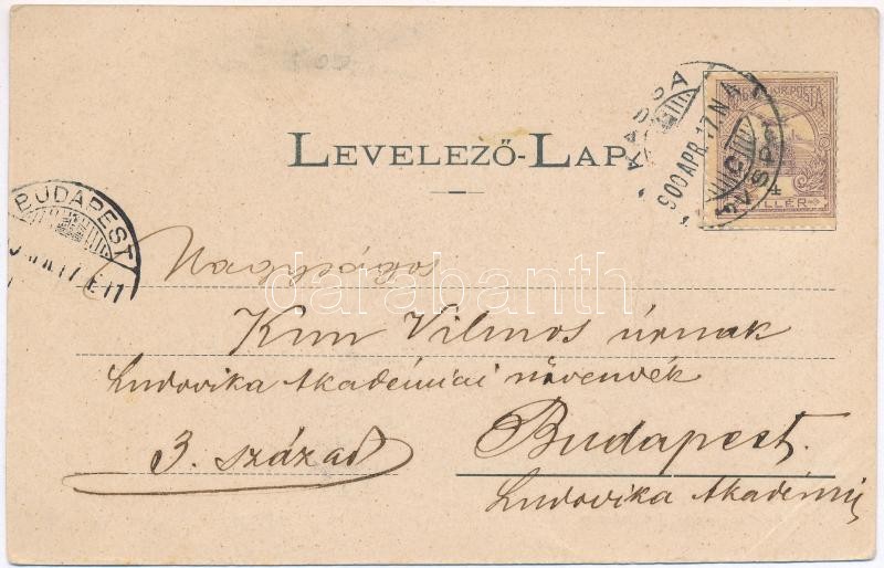 Kassa, Felsőmagyarországi új múzeum, László Béla kiadása / museum - Image 2