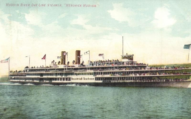 Hudson River, Day line steamer 'Hendrick Hudson'