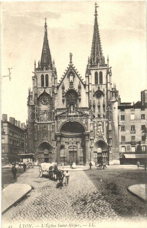 Lyon, L'Église Saint-Nizier / church