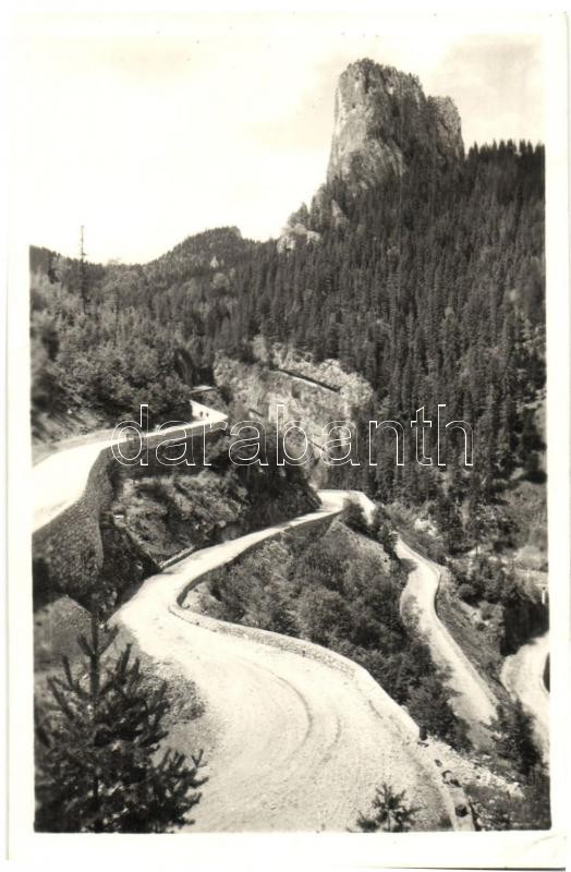 Békás-szoros, Cheile Bicazului; szerpentin / gorge, serpentine