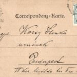 1900 Vienna, Wien I. Opernring, Totalansicht / street view, trams. H. Kölz Nr. 65. - Image 2