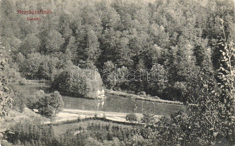 Menyházafürdő, Baile Moneasa; Halas tó / lake
