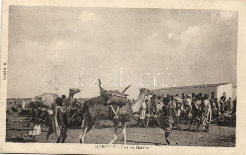 Djibouti, Jour de Marche / market