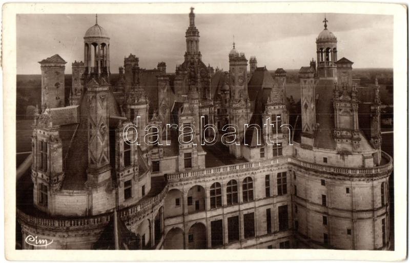 Chambord, Les combles a vol d'oiseau / castle