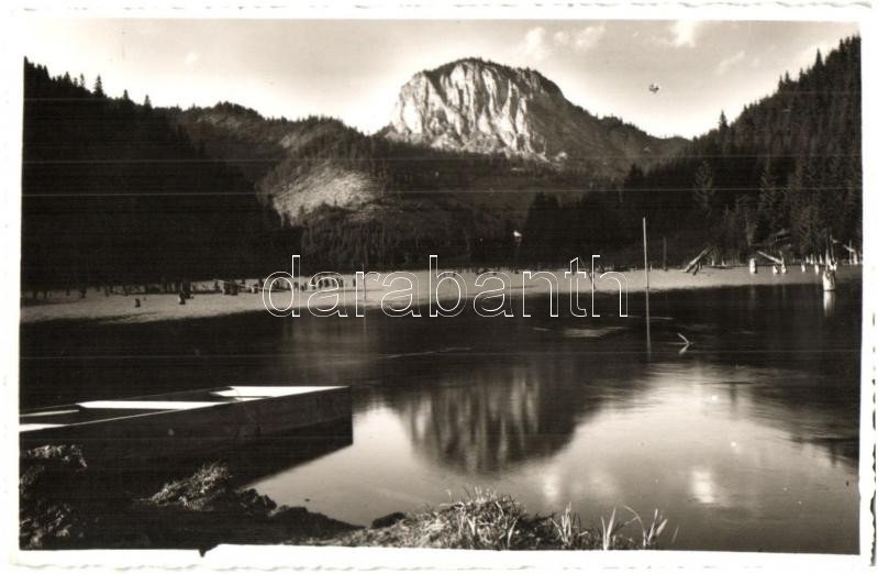 Gyilkos-tó, Lacul Rosu; Cohárd csúcs, hegy, tó / mountain, lake